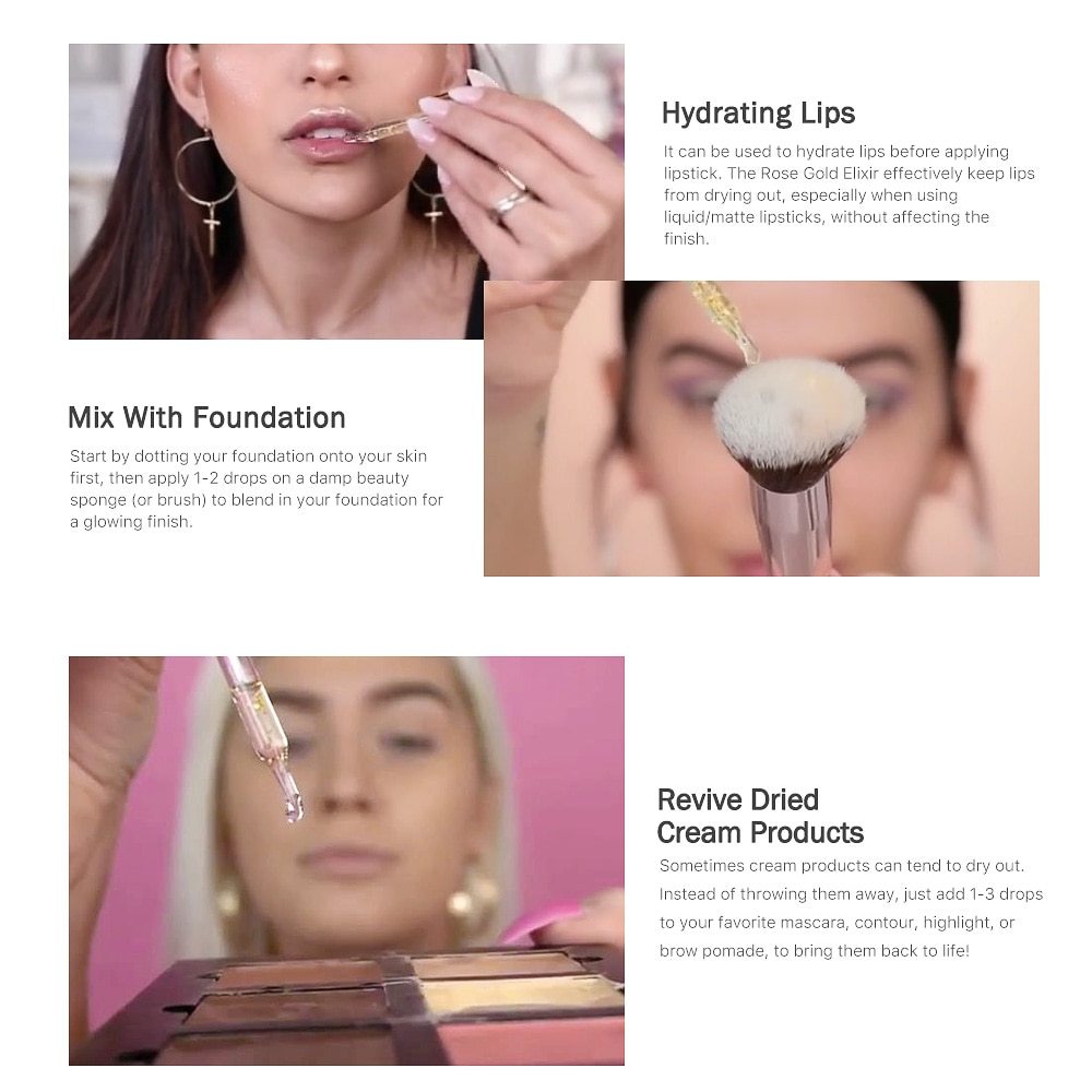 Skin make up oil