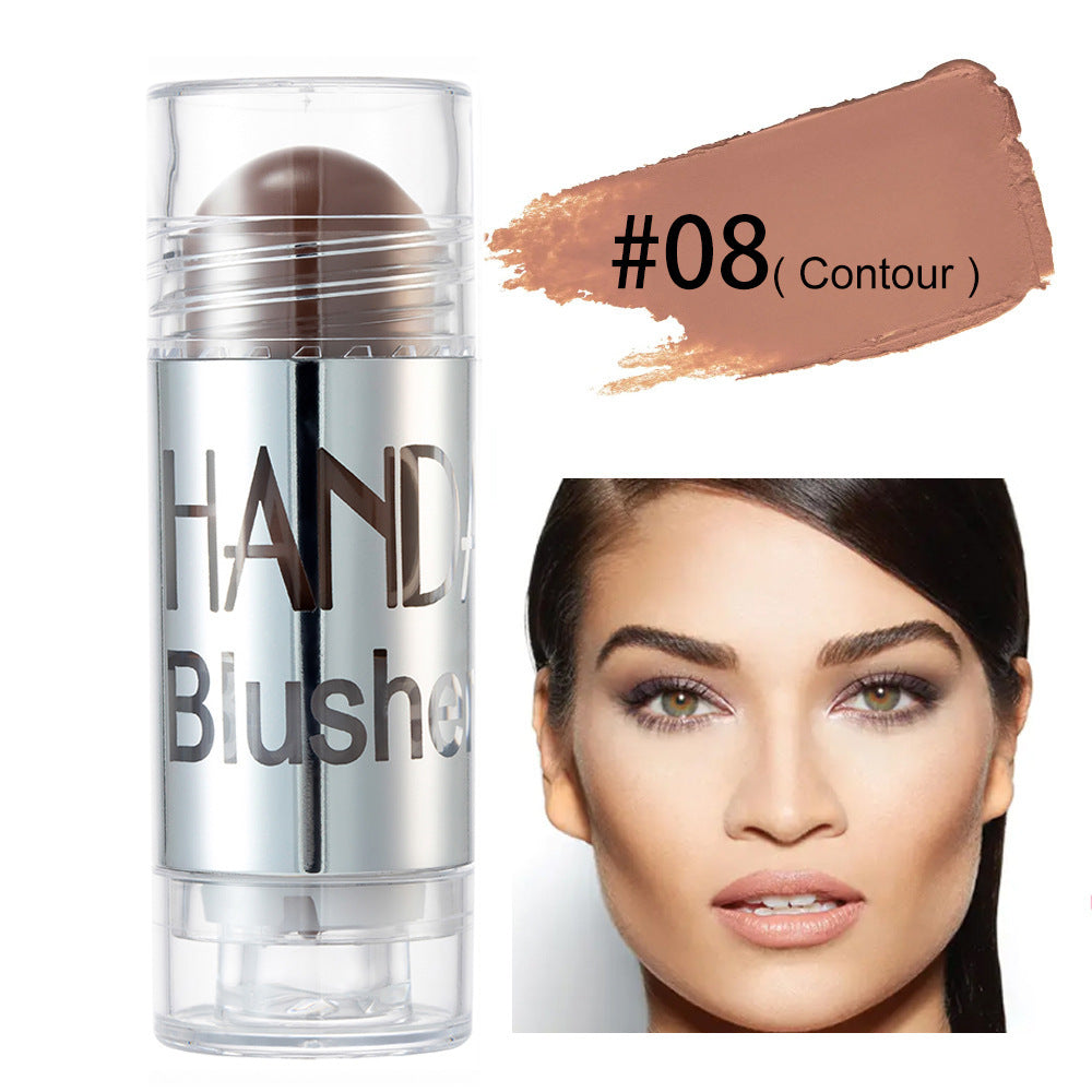 Cheek Blusher Shimmer Blush Stick Face Makeup