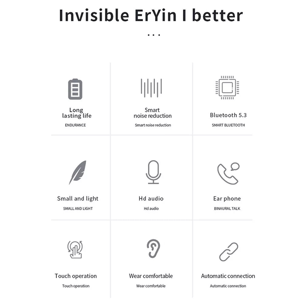 Mini Wireless Earbuds - Mini Wireless Earbuds - Earbud Headphos