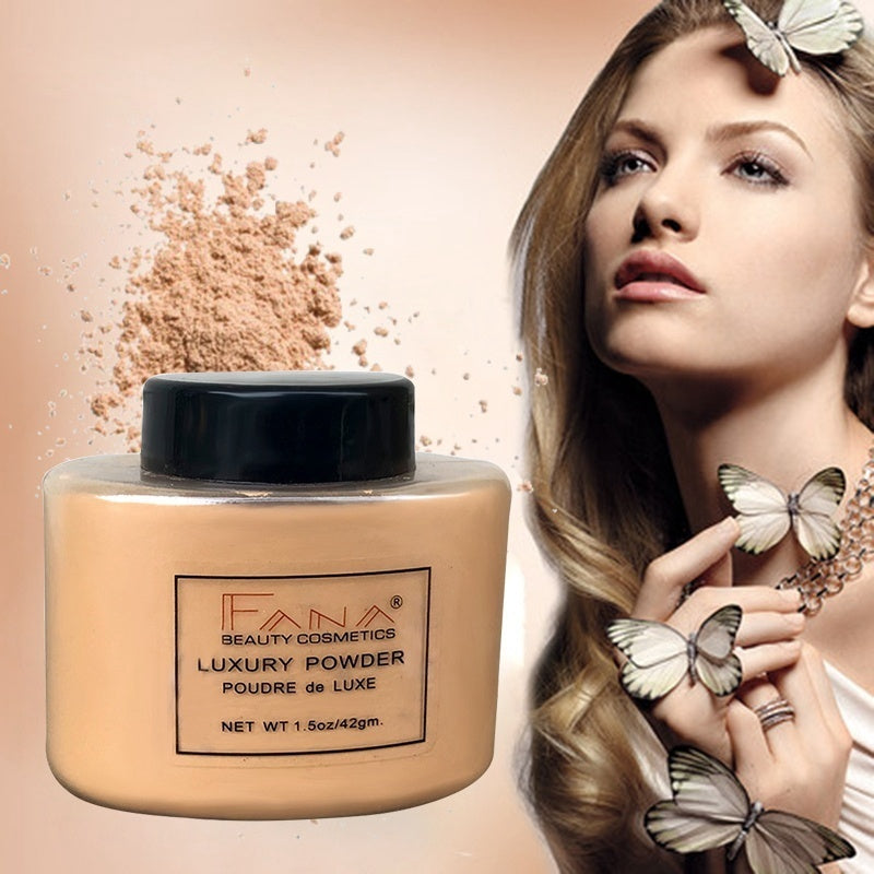 Face Foundation Powder Oil Control Contour Full CoverBanana