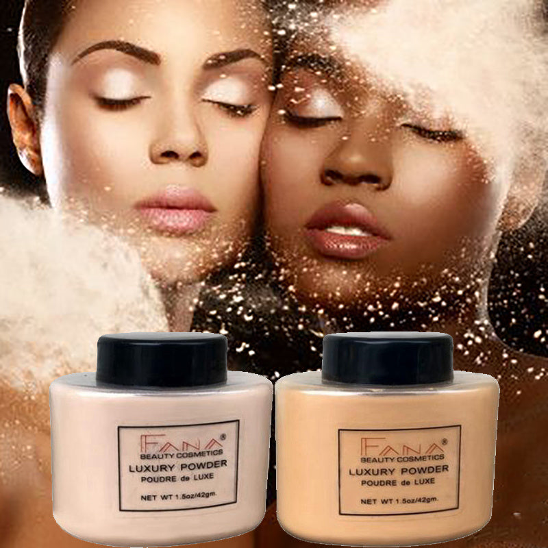 Face Foundation Powder Oil Control Contour Full CoverBanana