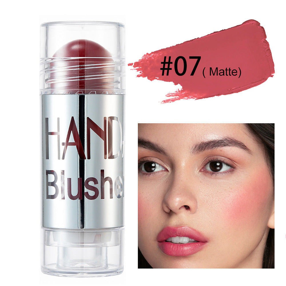 Cheek Blusher Shimmer Blush Stick Face Makeup 
