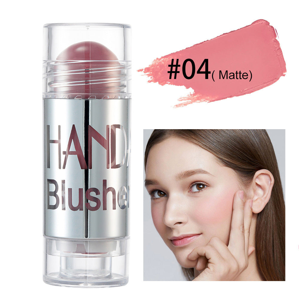Cheek Blusher Shimmer Blush Stick Face Makeup 