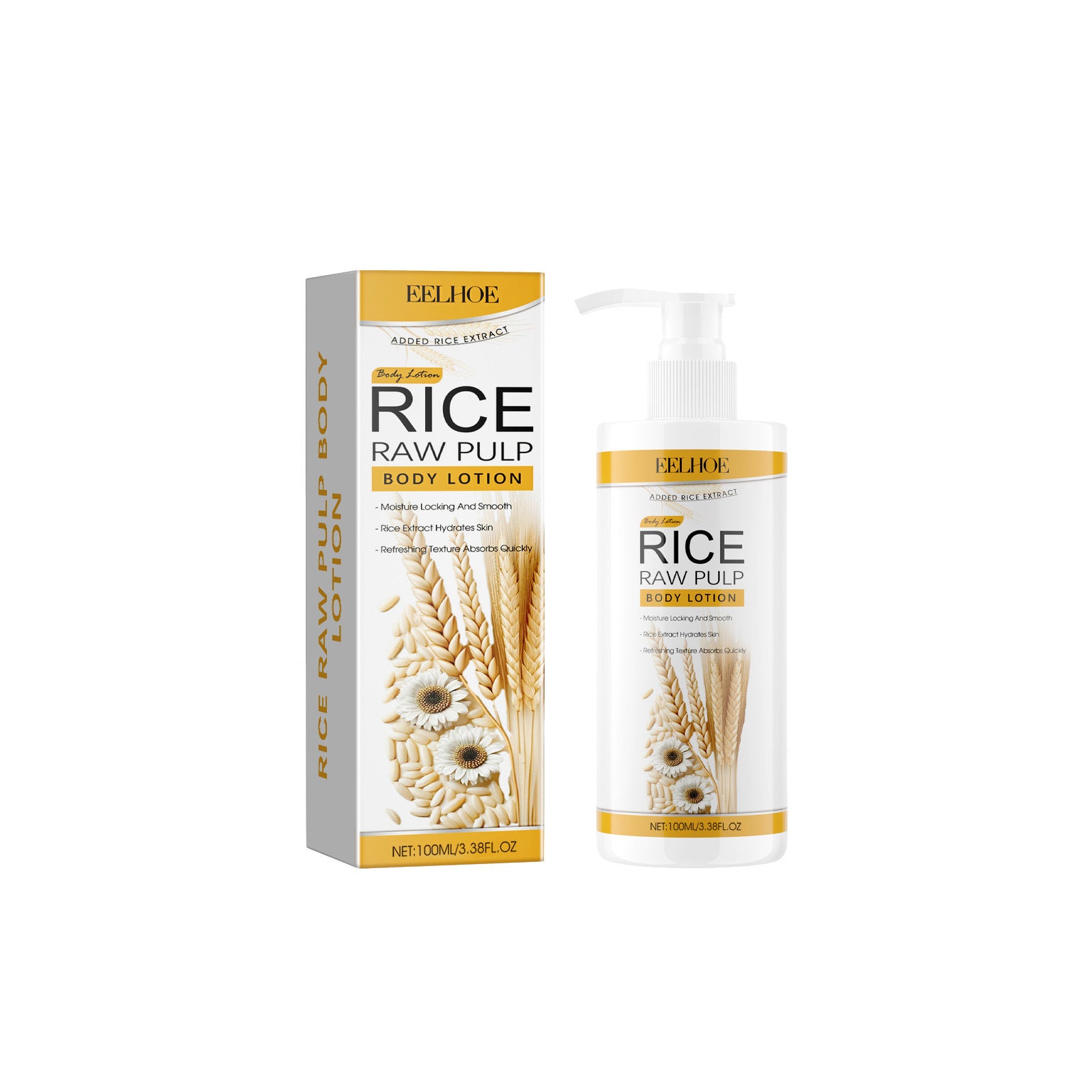 Rice Puree Moisturizing Body Lotion Desalination