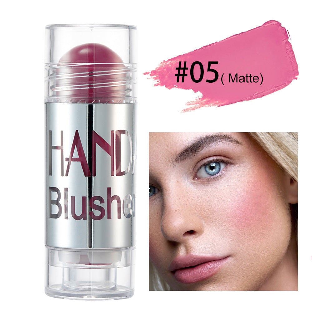 Cheek Blusher Shimmer Blush Stick Face Makeup 